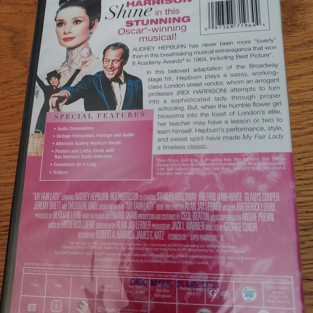 My fair lady DVD